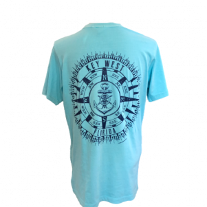 Light blue compass shirt (back)