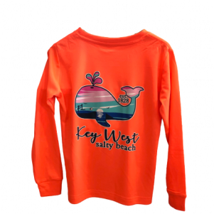 neon orange whale back