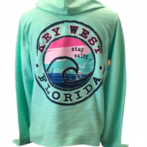 wave hoodie back